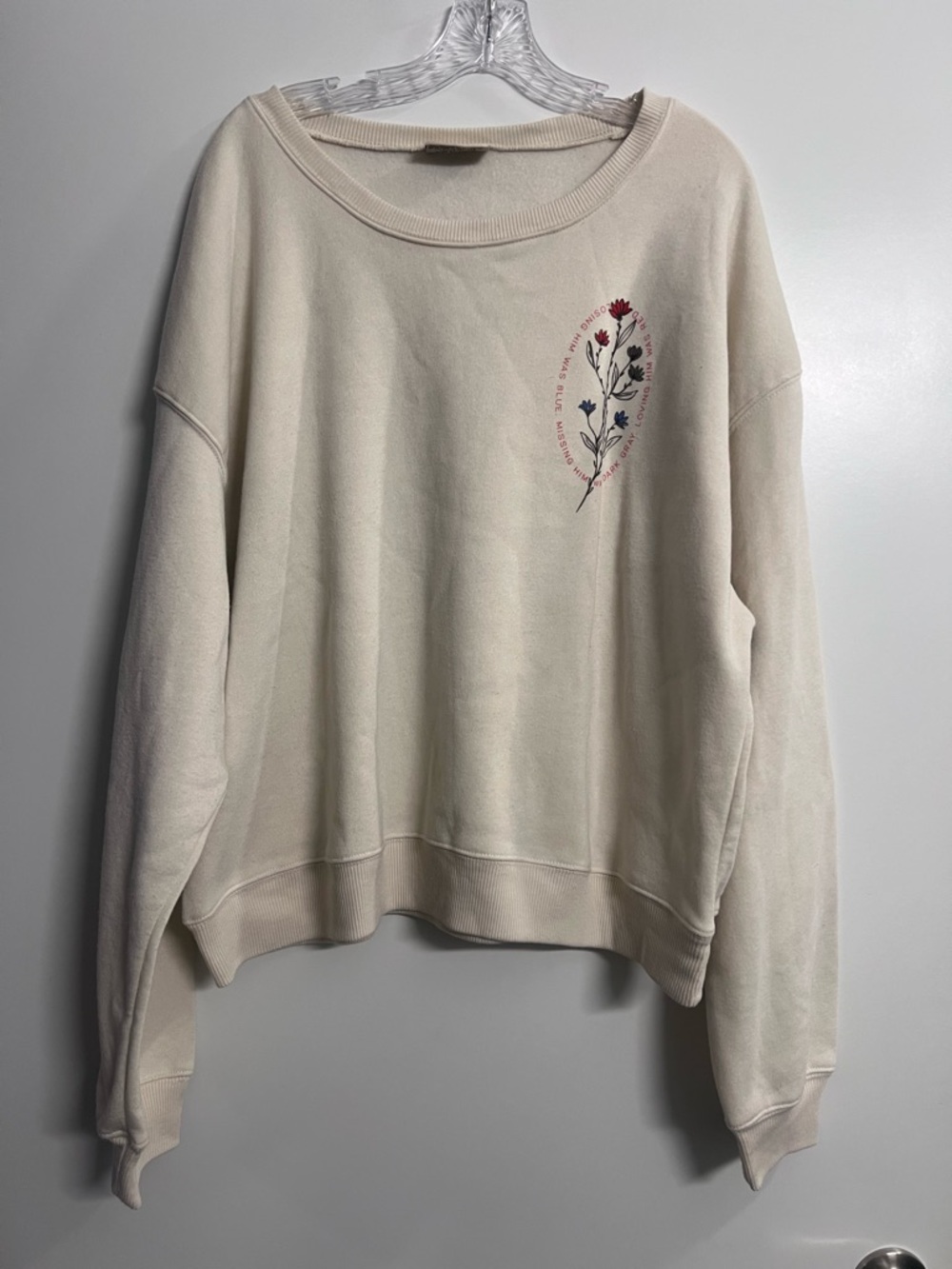 Loving Him Was Red Taylor Swift Sweater